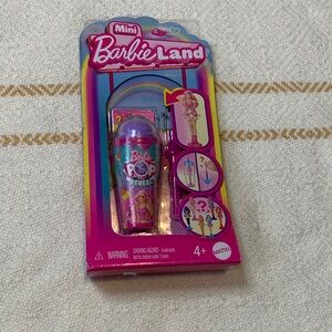 Mattel Mini BarbieLand Pop Reveal Doll with Purple Dome
